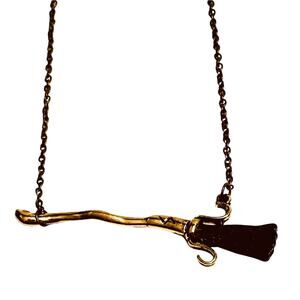 Harry Potter Themed Broomstick Necklace